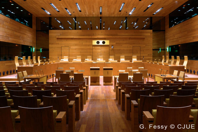 La Cour de justice de l’Union européenne, au Luxembourg.