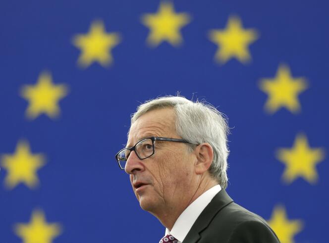 Jean-Claude Juncker, en novembre 2014, au Parlement européen, à Strasbourg.