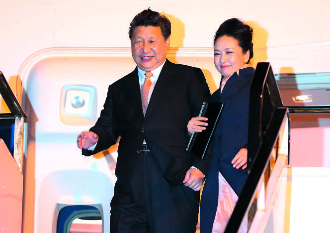 Le président Xi Jinping et sa femme Peng Liyuan, surnommés 