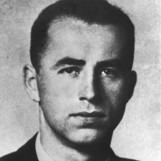Portrait non daté du criminel nazi Aloïs Brunner dont la mort a été annoncée en décembre 2014 et qui a bénéficié de protections en Syrie.