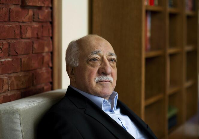 Fethullah Gülen le 15 mars 2014 dans sa résidence de Pennsylvanie, où il réside depuis 1999.