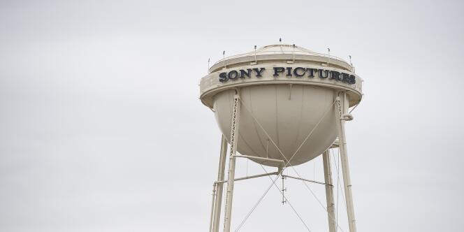 Le château d'eau des studios de Sony Pictures, à Culver City en Californie.