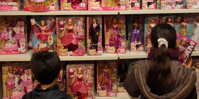 Dans un magasin de jouets, en décembre 2011.