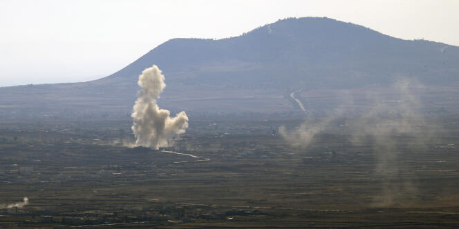 L'aviation israélienne a bombardé en mars des positions militaires dans la région de Qouneitra. 
