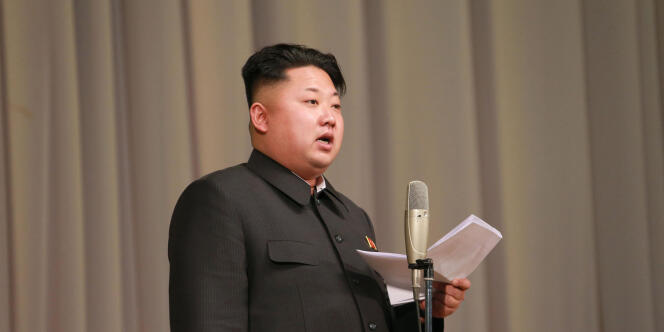Le leader coréen Kim Jong-Un.