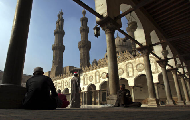La mosquée Al-Azhar, la principale autorité de l’islam sunnite, au Caire.