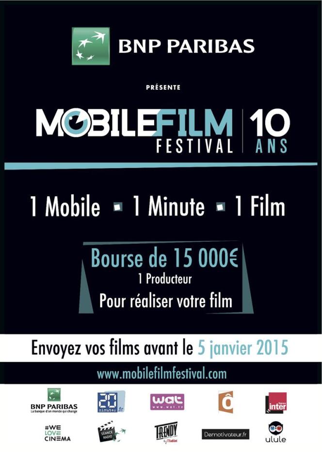 La 10e édition du Mobile Film Festival se déroule jusqu'au 10 février 2015.