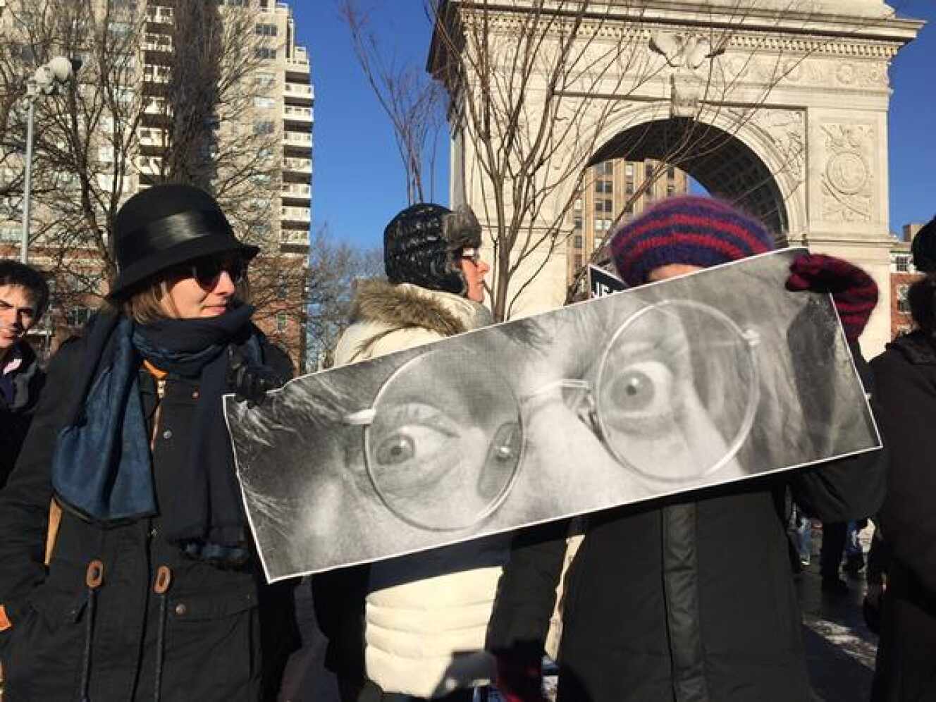 New York Rend Hommage à Charlie Hebdo