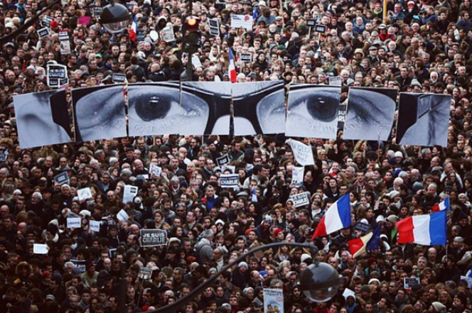 Lors de la Marche républicaine, dimanche 11 janvier à Paris.