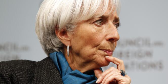 Christine Lagarde, la directrice générale du Fonds monétaire international.