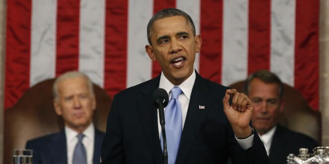 Barack Obama, le 28 janvier 2014. 