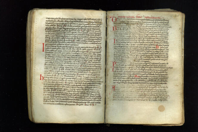Le manuscrit découvert est un très petit volume (120 × 82 mm) composé de 122 feuillets, couverts de caractères minuscules et partiellement effacés.
