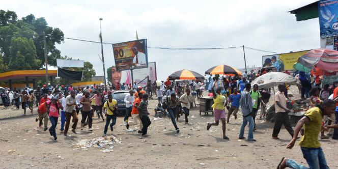 Le 20 janvier, la police a ouvert le feu sur des manifestants à Kinshasa.