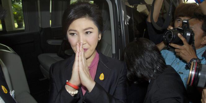 Yingluck Shinawatra, le 9 janvier 2015.