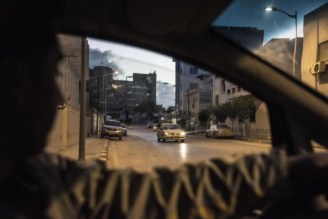 Dans le centre-ville de Tripoli, le 20 janvier.