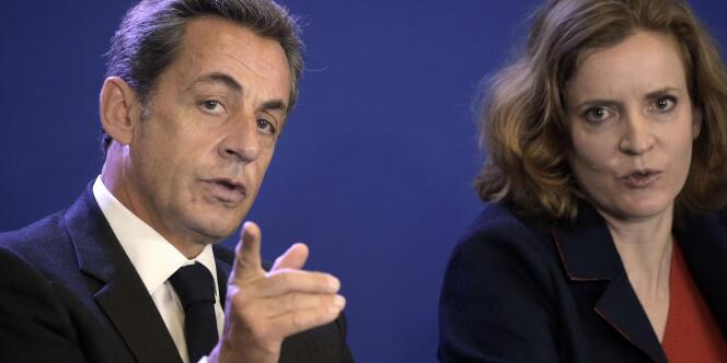Nicolas Sarkozy et Nathalie Kosciusko-Morizet, le 17 janvier 2015. 