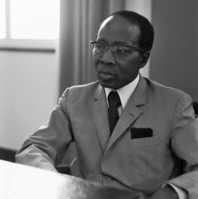 Léopold Sédar Senghor, premier président du Sénégal (1960-1980).