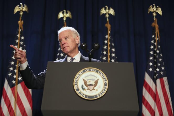 Joe Biden, vice-président des Etats-Unis, le 30 janvier 2015.