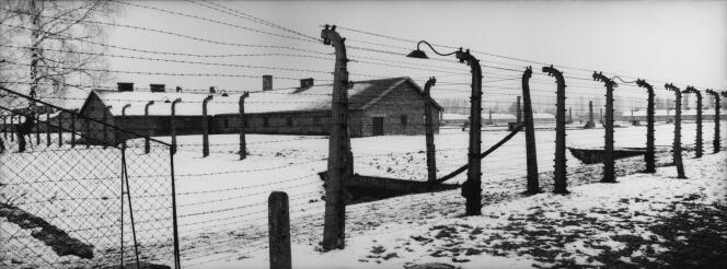 Le camp d'Auschwitz-Birkenau, en 2000. 
