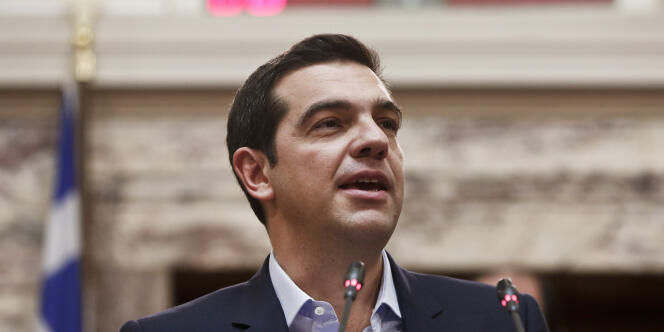 Le premier ministre grec, Alexis Tsipras, le 17 février à Athènes.