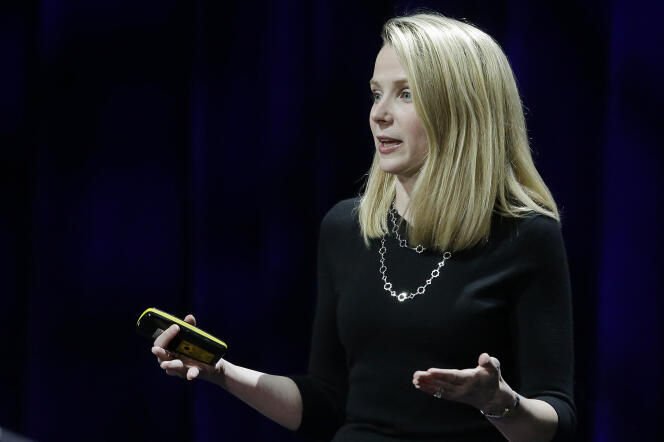 La patronne de Yahoo!, Marissa Mayer, le 19 février 2015 à San Francisco.