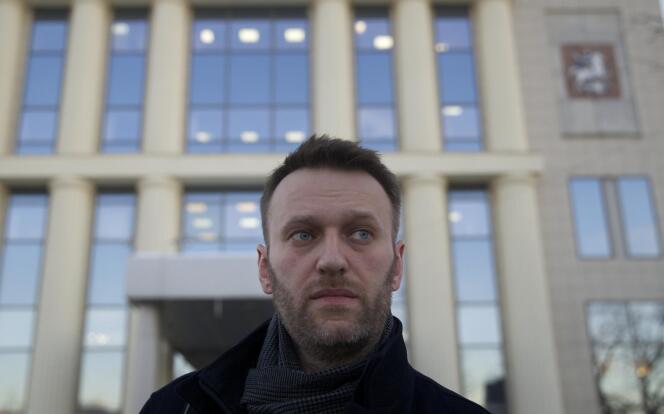 Alexeï Navalny, le 17 février.