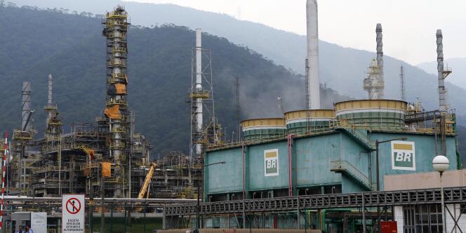 Une raffinerie Petrobras au Brésil.