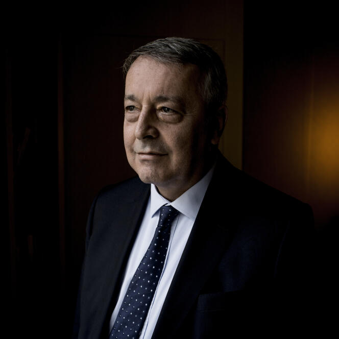 Paris le 25 février 2015. Antoine Frérot, PDG du groupe VEOLIA.