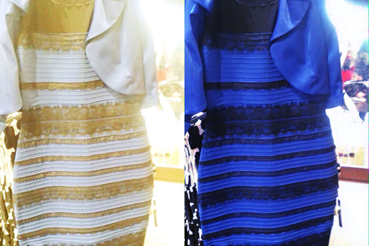 Pourquoi certains voient la robe bleue et d'autres blanche