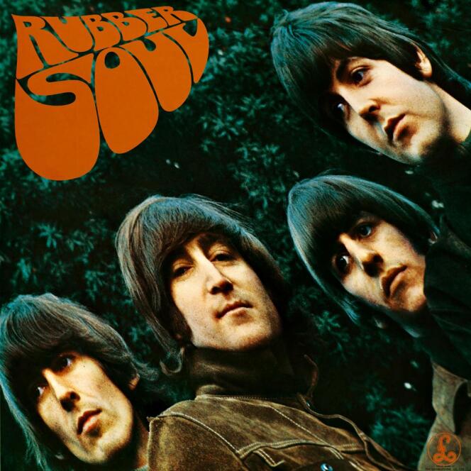 Pochette de  l'album « Rubber Soul », des Beatles.