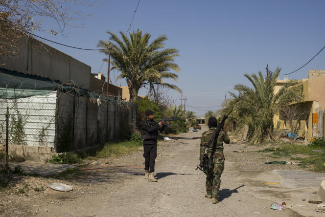 Le village d'Omaiyat à été libéré en février 2015 par la milice chiite Hached Al Chaabi.