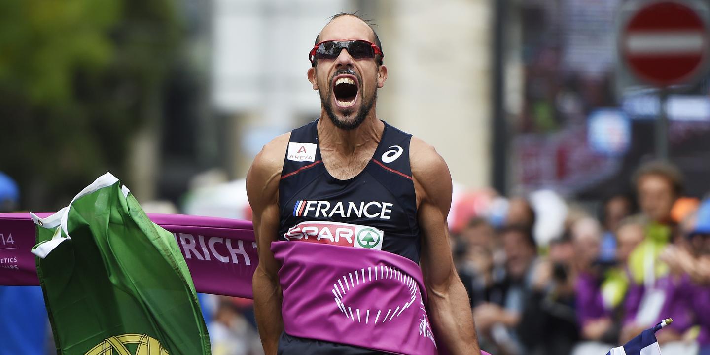Yohann Diniz, nouveau recordman du 20 km marche
