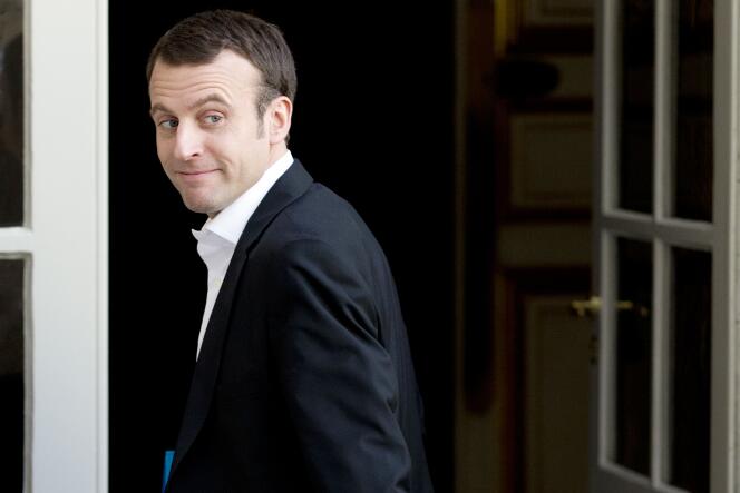 Emmanuel Macron, le 6 mars à Matignon.