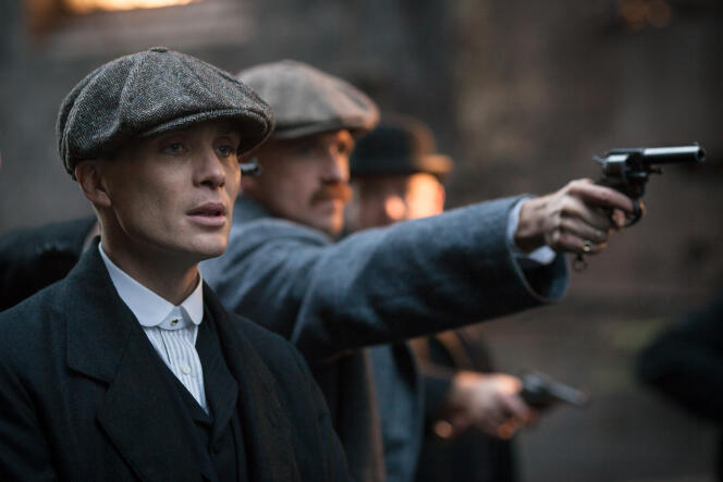 Le gang des Peaky Blinders et son chef Tommy Shelby (Cillian Murphy)