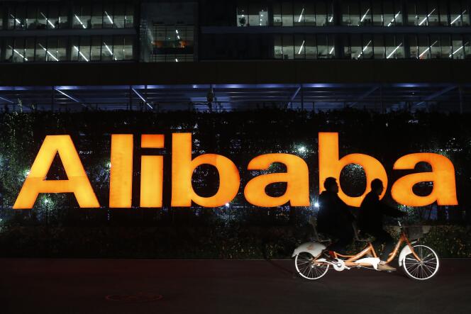 Au siège du groupe Alibaba à Hangzhou en Chine en 2014.