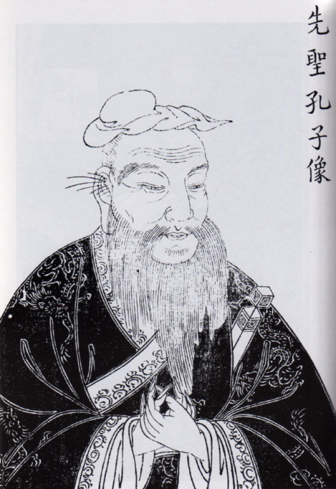 Confucius (551 avant J.-C.- 479 avant J.-C.).