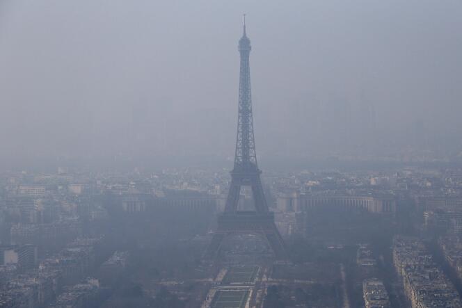 Paris a connu un pic de pollution mercredi 18 mars.