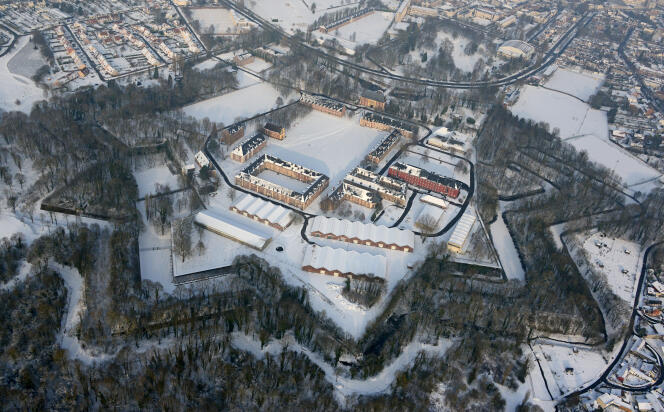 Vue aérienne de la Citadelle Vauban.