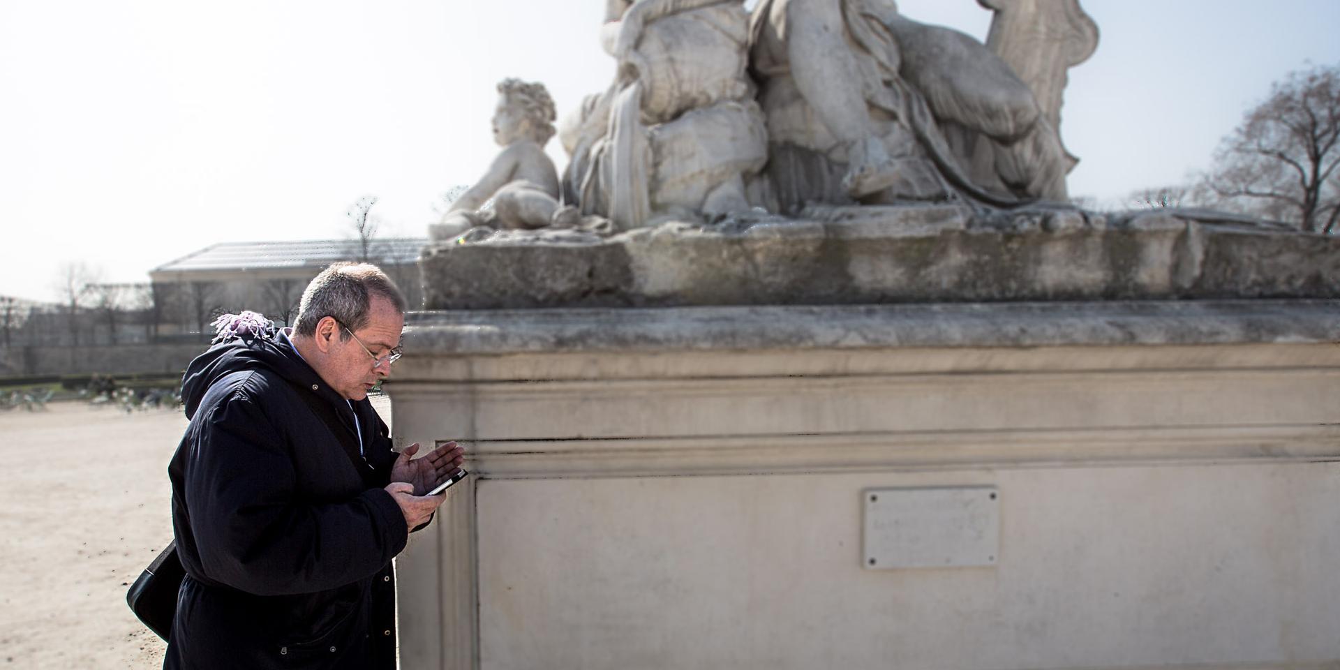 Dans « Ingress », un « portail » peut être une statue, une fontaine ou tout élément « remarquable » présent dans l'espace public.