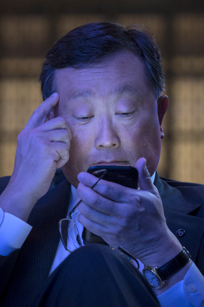 John Chen, directeur général de BlackBerry, en décembre 2014.