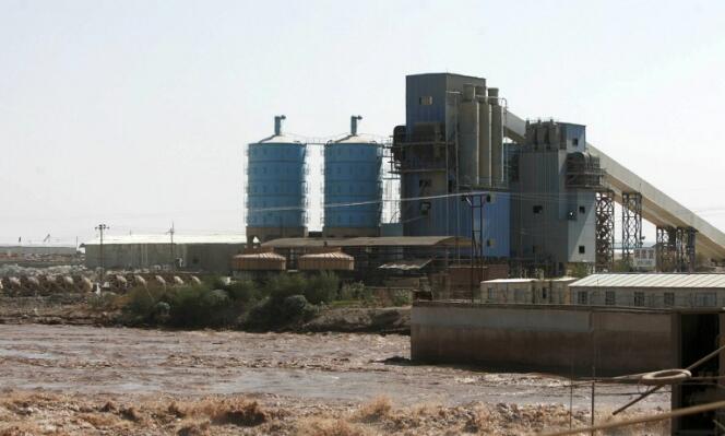 Le barrage de Merowe, construit par une société chinoise au Soudan, en 2007.