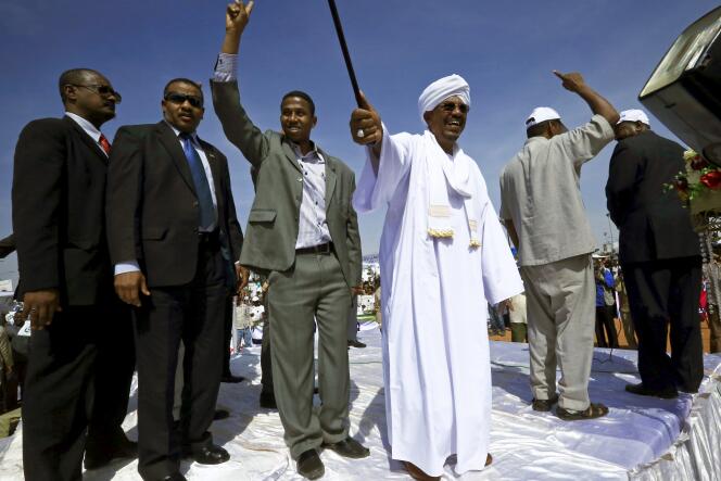 Le président Omar Al-Bachir, le 29 mars à Khartoum.