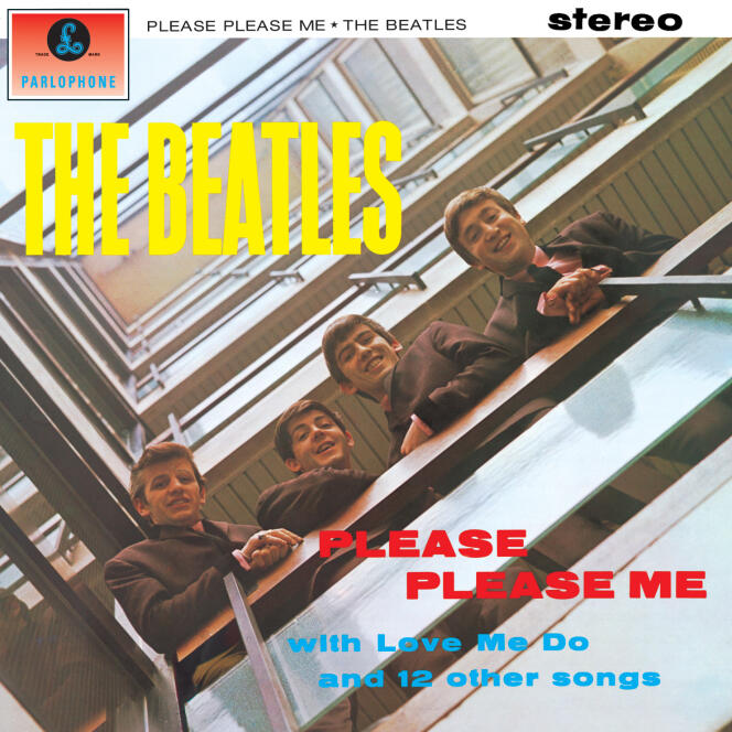 Pochette de l'album « Please Please Me », des Beatles.