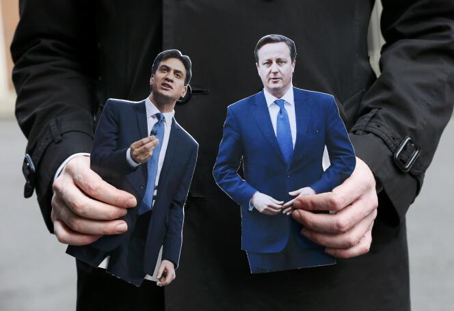 Le premier ministre conservateur David Cameron et son rival travailliste Ed Miliband s'opposeront lors des législatives du 7 mai. Mais les petits partis peuvent leur faire de l'ombre.