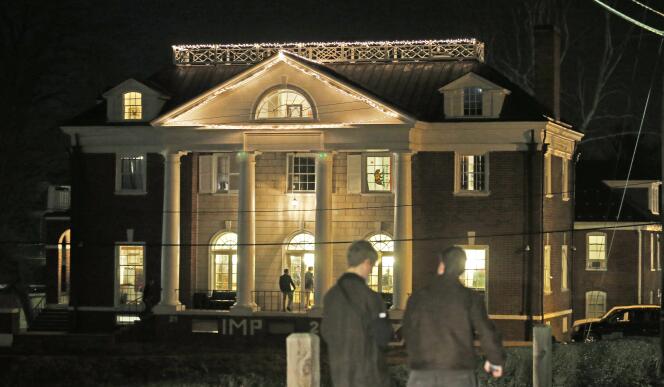 La maison Phi Kappa Psi à l'université de Virginie.