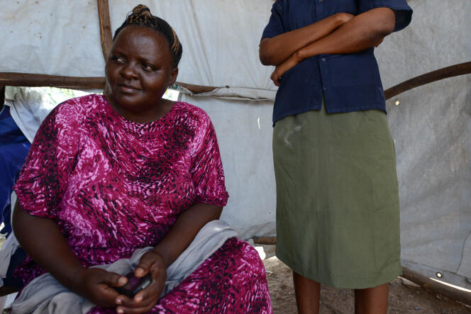 Le 7 avril, à Madogo (Kenya), village où est venue se réfugier Janett Munini Musiko.
