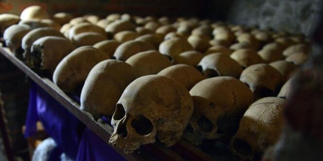 Au Mémorial du génocide de Nyamata, au Rwanda.