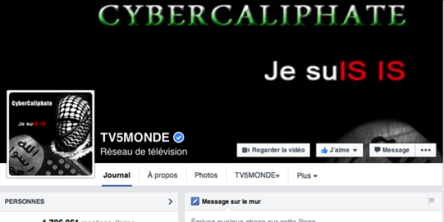 La page Facebook de TV5 Monde, le compte Twitter de TV5 Afrique et les antennes du groupe ont été attaqués.