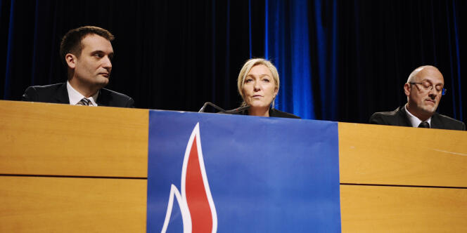 Marine Le Pen a accusé mercredi son père de lui « nuire » par des « provocations grossières ».