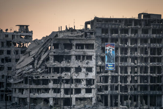Damas, la capitale syrienne, 15 juin 2014.